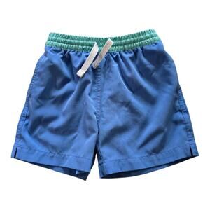 Chubbies Kid swim shorts Toddler SZ 4T Blue & Green Swimming Trunks